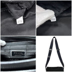 Prada Shoulder Bag Black Nero Tessuto