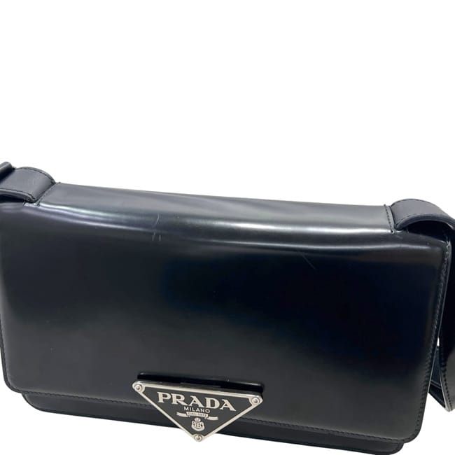 Prada 2-Way Shoulder Bag Black Nero