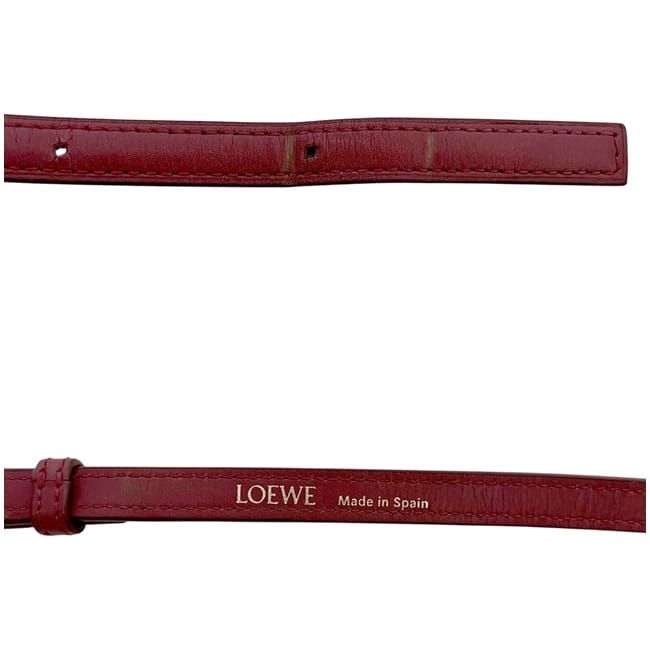 Loewe Shoulder Bag Goya Small Red Anagram