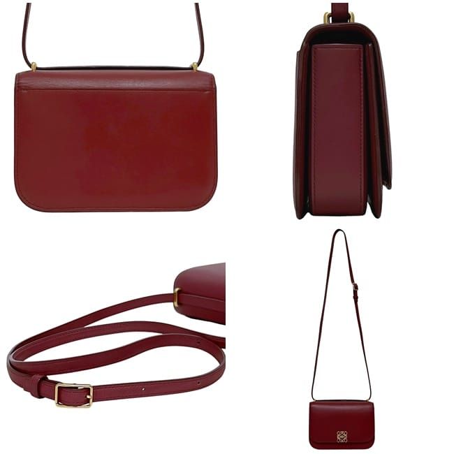 Loewe Shoulder Bag Goya Small Red Anagram