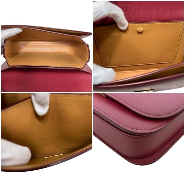 Loewe Shoulder Bag Goya Small Red Anagram