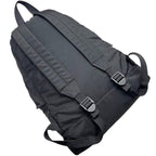 Balenciaga Backpack Black Leather Canvas