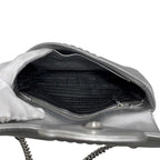 Prada Chain Shoulder Bag Silver Diagram