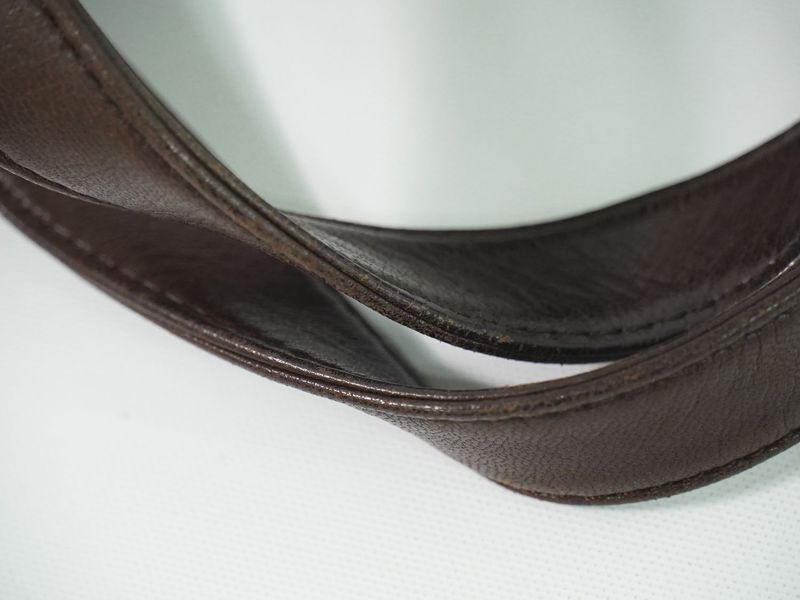 Loewe Anagram 2-Way Shoulder Bag Leather Brown