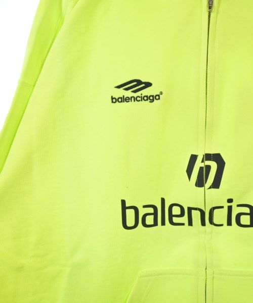 Balenciaga Hoodie Cotton Fluorescent Yellow