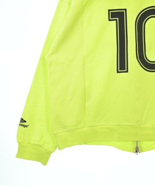 Balenciaga Hoodie Cotton Fluorescent Yellow