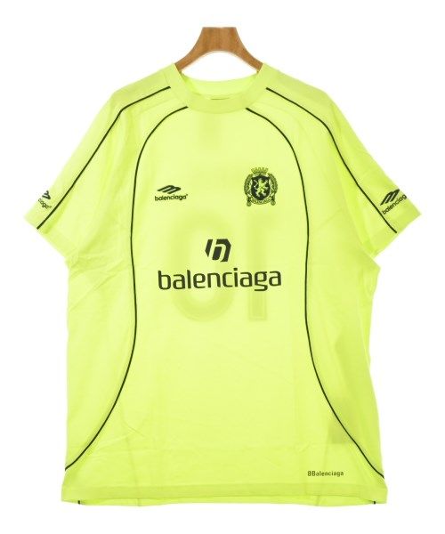 Balenciaga T-Shirt Cotton Fluorescent Yellow