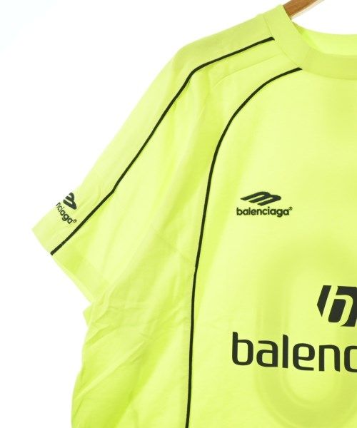 Balenciaga T-Shirt Cotton Fluorescent Yellow