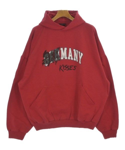 Balenciaga Hoodie Cotton Red