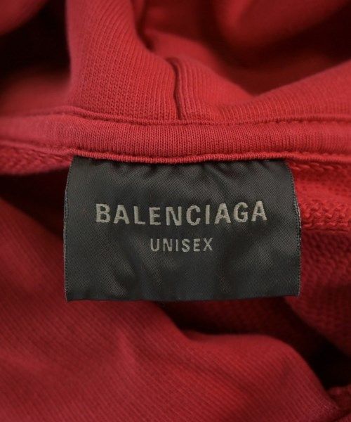 Balenciaga Hoodie Cotton Red