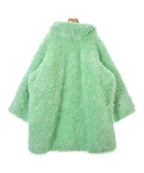 Balenciaga Coat Polyester Green