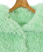 Balenciaga Coat Polyester Green