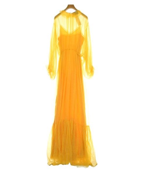 Gucci Dress Silk Yellow
