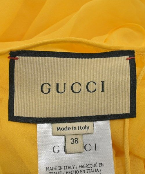 Gucci Dress Silk Yellow
