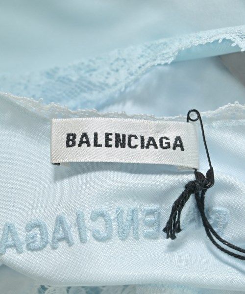 Balenciaga Dress Nylon Cotton Light Blue