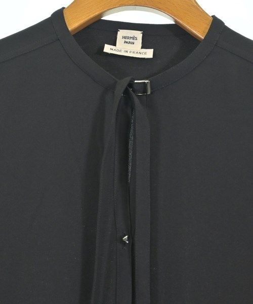 Hermes Blouse Silk Black