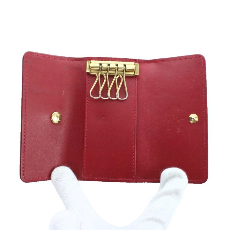 Louis Vuitton Vernis Multicles Key Case Key Ring Leather Epi Monogram