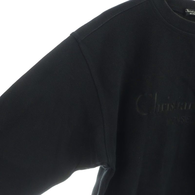 Dior Trainer Sweatshirt Long Sleeve Logo L Black Sneaker
