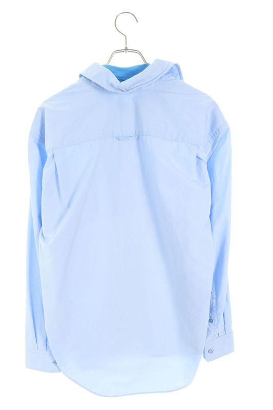 Balenciaga T-Shirt Docking Long Sleeve Shirt Light Blue