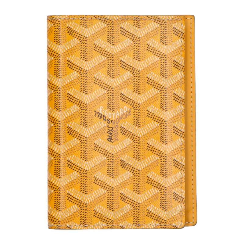 Goyard Grenelle Logo All Over Pattern Passport Case