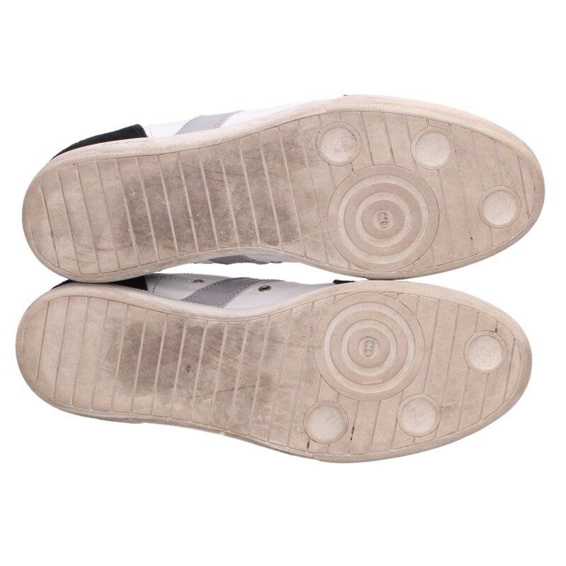 Dior Homme German Romance Cut Sneakers 40 White Black