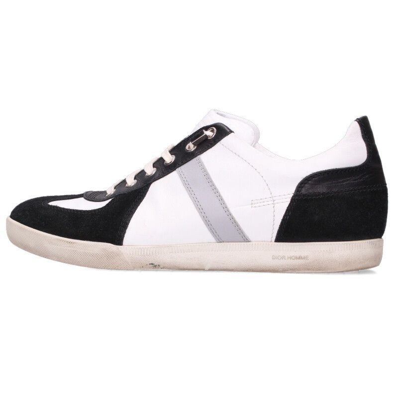 Dior Homme German Romance Cut Sneakers 40 White Black