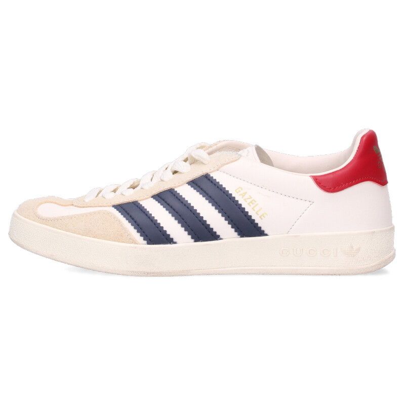 Gucci Wmns Gazelle Sideline Low Cut Leather Sneakers
