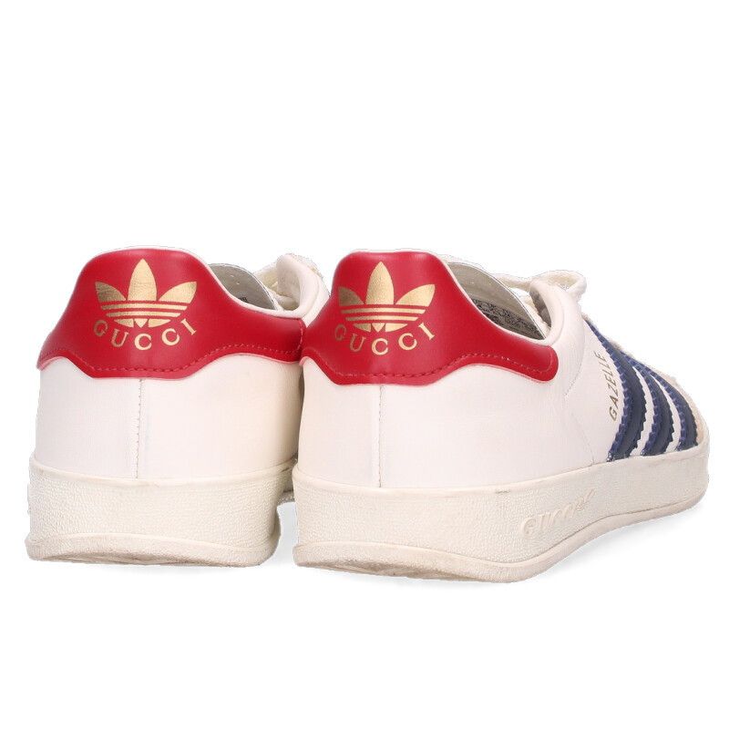 Gucci Wmns Gazelle Sideline Low Cut Leather Sneakers
