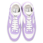 Chanel Side CC Logo Canvas Sneakers 35