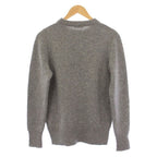 Bottega Veneta Knit Sweater Long Sleeve Cashmere 44 Gray