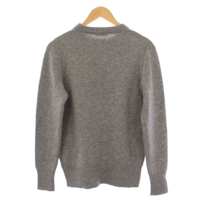 Bottega Veneta Knit Sweater Long Sleeve Cashmere 44 Gray