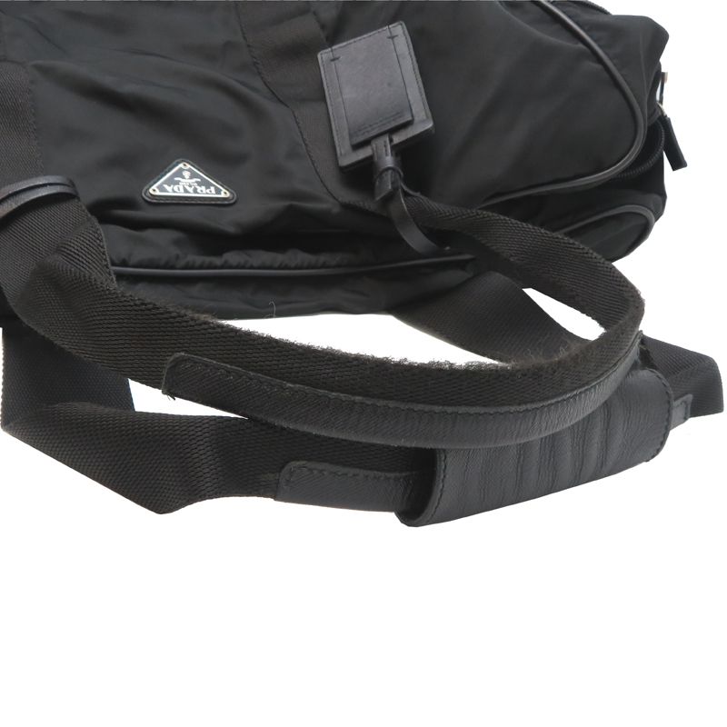 Prada Boston Bag Nylon Black Nero