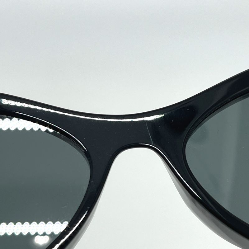 Chanel Sunglasses CC Logo Plastic Black Pink