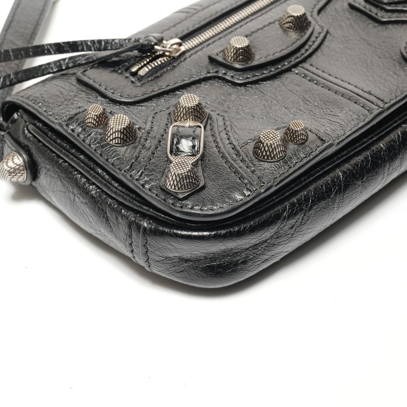 Balenciaga Shoulder Bag Basket Mini Flap