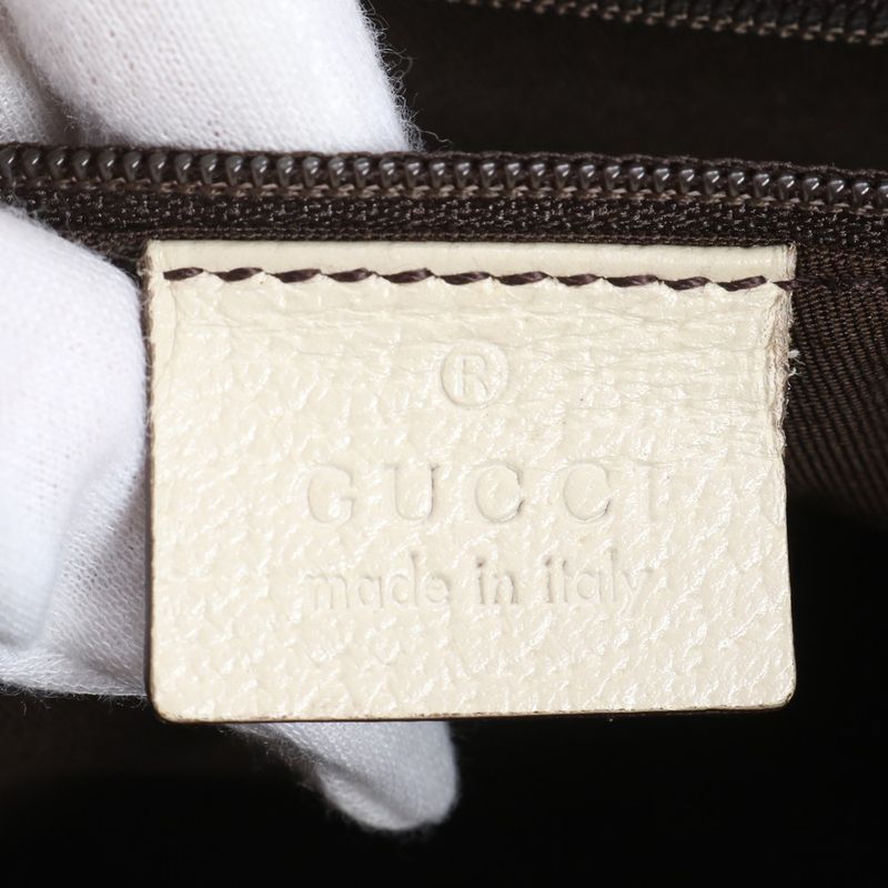 Gucci GG Canvas Prince Leather Tote Shoulder
