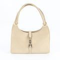 Gucci Jackie Beige Leather Shoulder Bag
