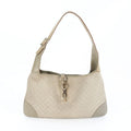 Gucci Jackie 001 Leather Shoulder Bag Tote