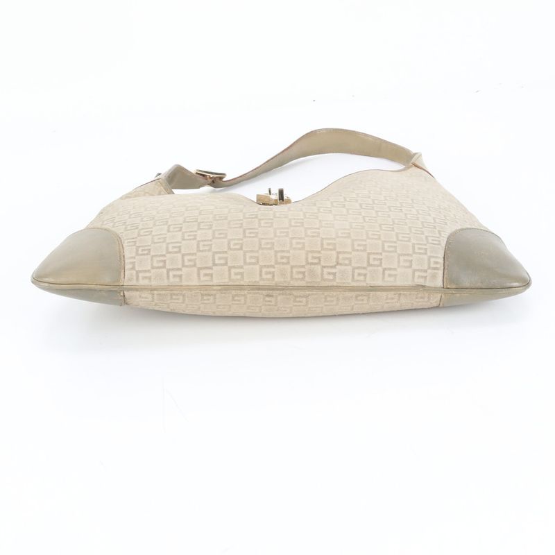 Gucci Jackie 001 Leather Shoulder Bag Tote