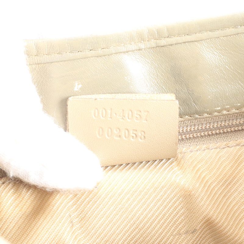 Gucci Jackie 001 Leather Shoulder Bag Tote