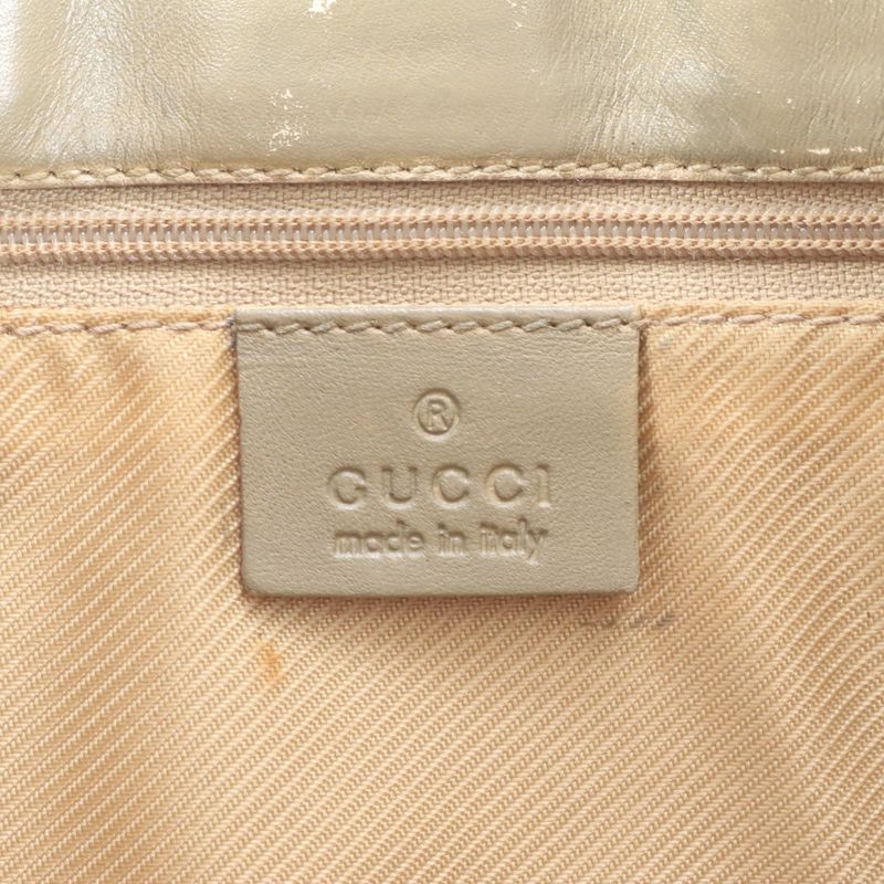 Gucci Jackie 001 Leather Shoulder Bag Tote