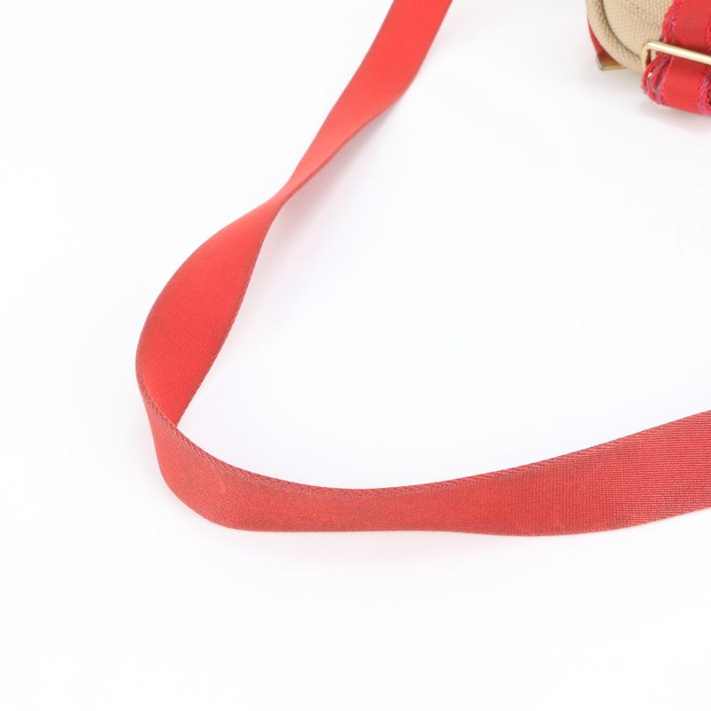 Louis Vuitton Antigua Besace PM Beige Shoulder Bag X Red