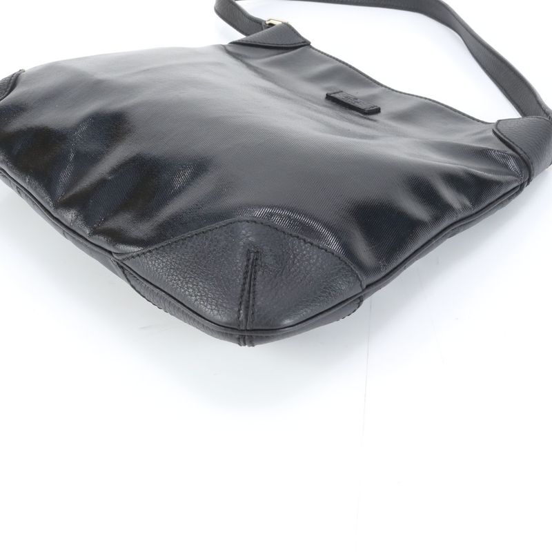 Gucci Leather Shoulder Bag Hand Black