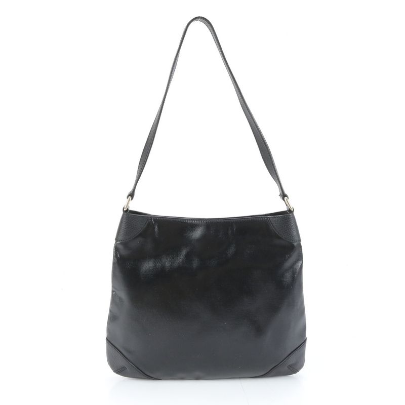 Gucci Leather Shoulder Bag Hand Black