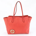 Gucci Interlocking Leather Tote Shoulder