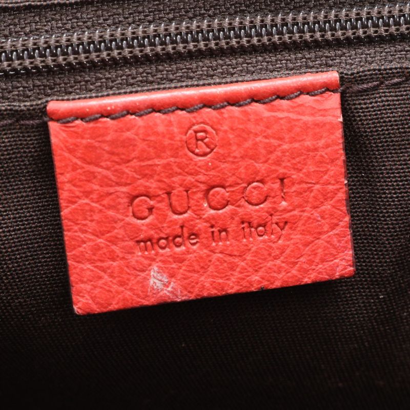 Gucci Interlocking Leather Tote Shoulder