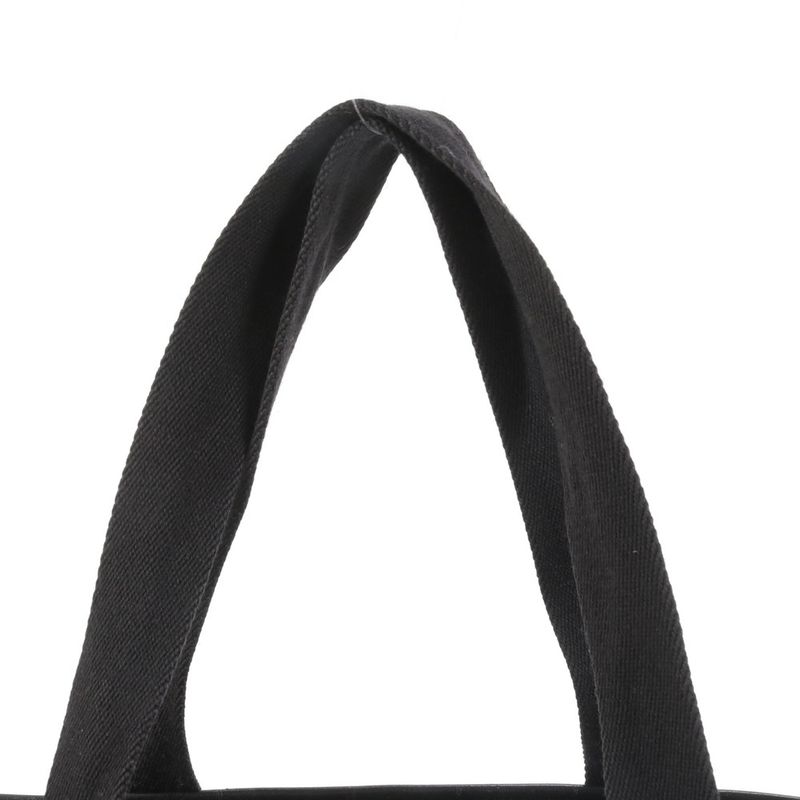 Gucci GG Canvas Leather Tote Shoulder Hand Black