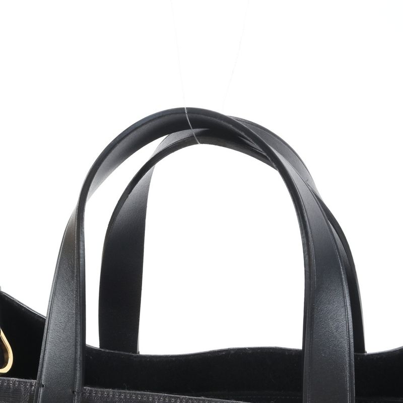 Fendi Zucca Leather Tote Shoulder Document