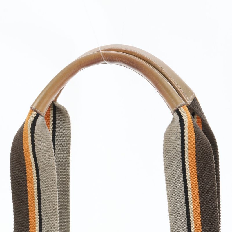 Gucci GG Crystal Leather Tote Shoulder Hand Gold A4 Rnm