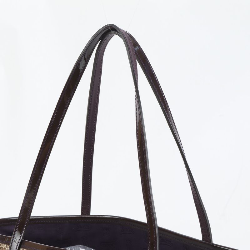 Gucci GG Canvas Leather Tote