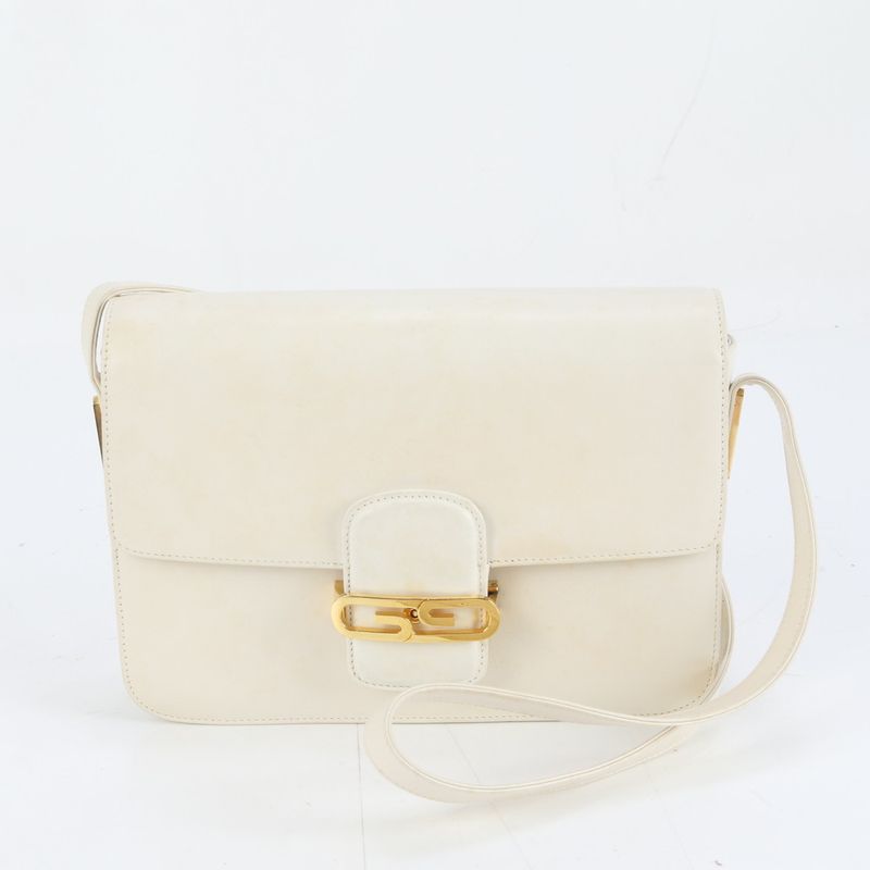 Gucci Vintage GG Leather Shoulder Bag